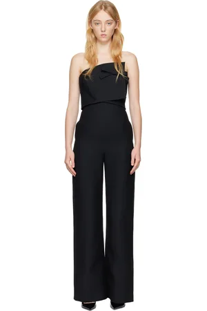 VALENTINO Black Bow Jumpsuit