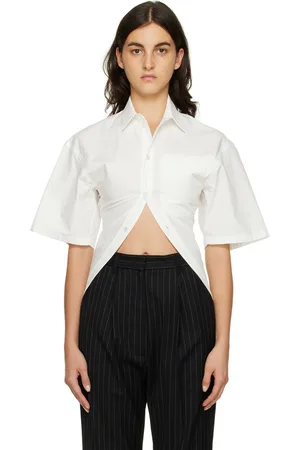 AMBUSH White Asymmetric Shirt