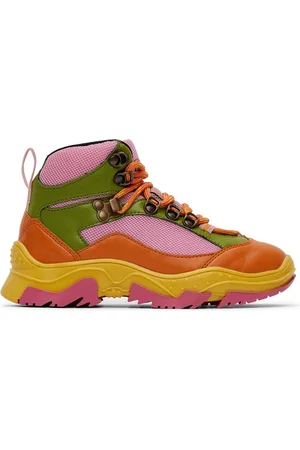 Stella McCartney Outdoor Shoes - Kids Multicolor Hiking Boots
