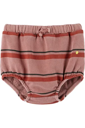 Bonmot Baby Red All Over Stripes Bloomers