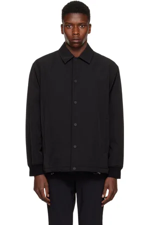 THEORY Black City Coach Jacket