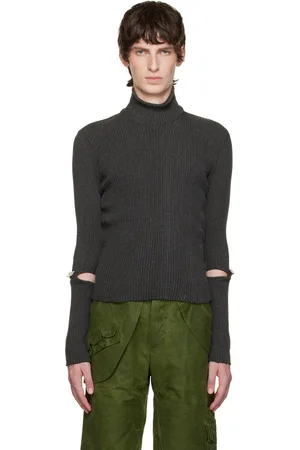 Solitude Studios Gray Detached Turtleneck