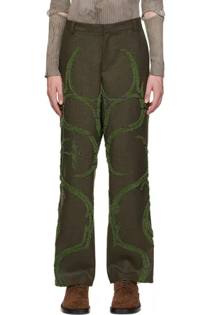 Solitude Studios Green Overgrown Trousers