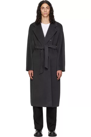 Max Mara Men Coats - Gray Madame Coat