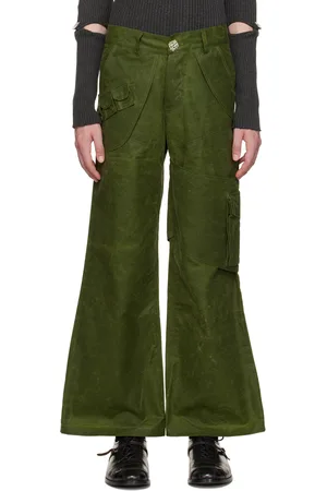 Solitude Studios SSENSE Exclusive Green Habitual Cargo Pants