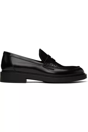 Gianvito Rossi Men Loafers - Black Harris Loafers