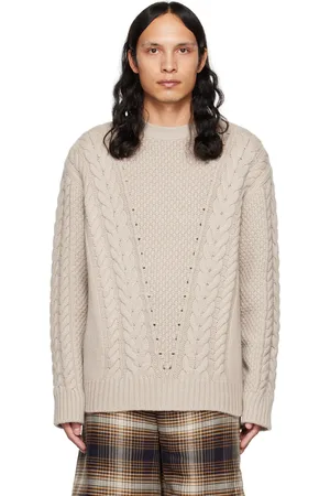 SYSTEM Gray Crewneck Sweater