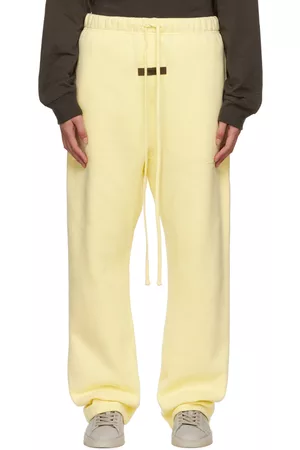 Yellow Drawstring Lounge Pants