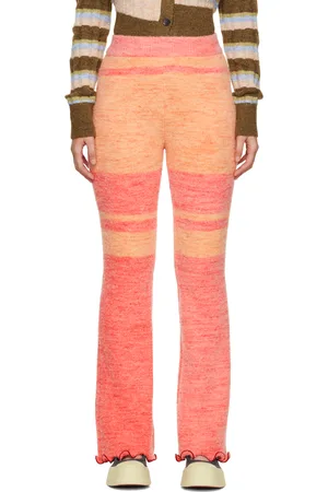 Andersson Bell Red & Orange Senya Lounge Pants