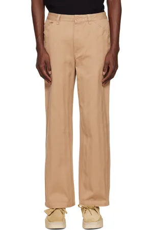 WoodWood Men Pants - Taupe Will Trousers