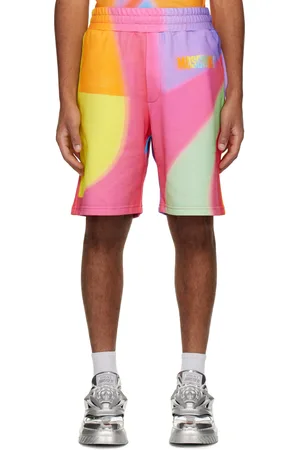 Moschino Multicolor Printed Shorts