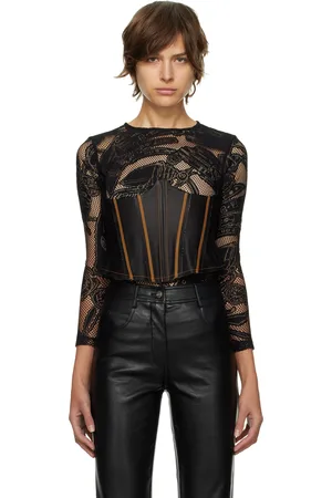 Miista Black Vera Corset