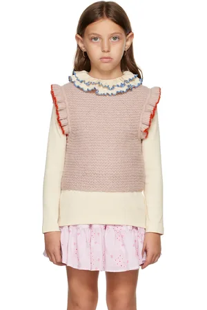 Misha & Puff Kids Pink Fiora Vest