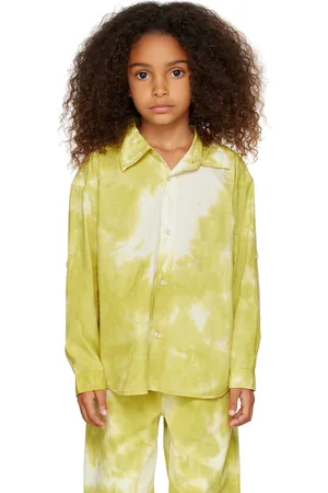 Wildkind Kids Green Tie-Dye Jason Shirt