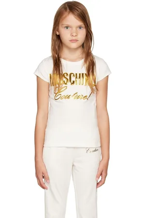 Moschino Kids White 'Couture' T-Shirt