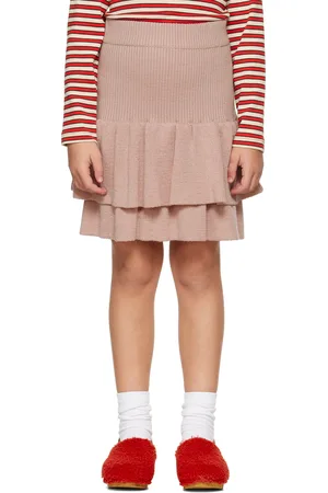 Misha & Puff Kids Pink Block Party Skirt