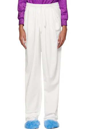 DRIES VAN NOTEN White Hanta Lounge Pants