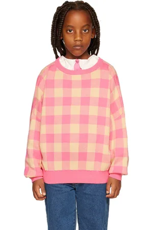 Repose AMS Kids Pink Slouchy Sweater