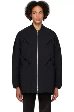 Cornerstone Men Jackets - Black Braided Down Jacket
