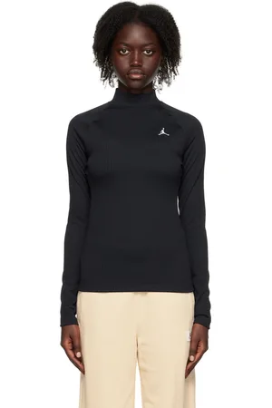 Nike Black Embroidered Turtleneck