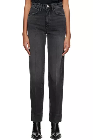 RE/DONE Women Formal Pants - Black 70's Cigarette Jeans