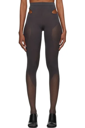DION LEE Gray Bodywear Leggings