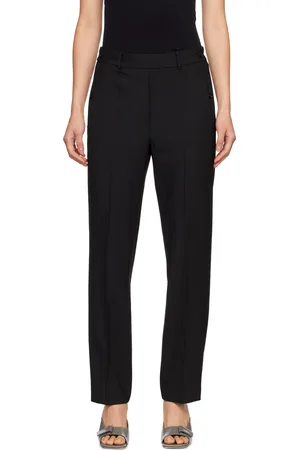 Helmut Lang Black Tapered Trousers