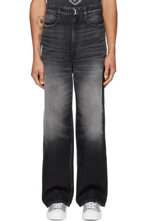 Givenchy Men Jeans - Black Oversized Jeans