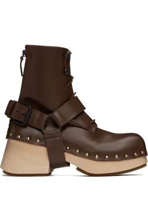 MARSÈLL Brown Bottone Boots