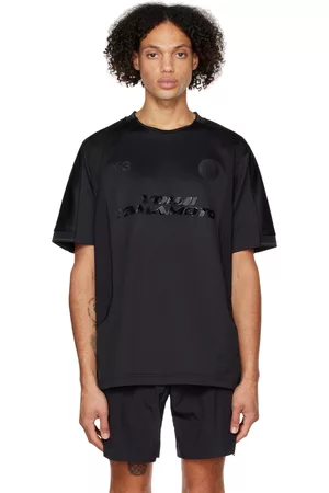 Y-3 Men T-shirts - Black U T-Shirt