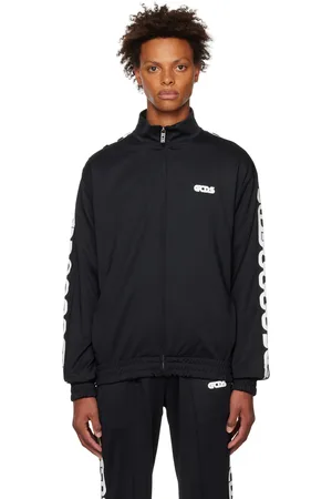 GCDS Black Chain Track Jacket