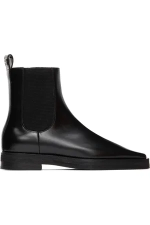 Totême Leather Ankle Boots
