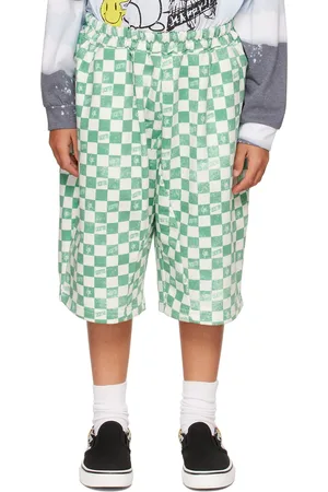 Luckytry Kids Check Balloon Shorts