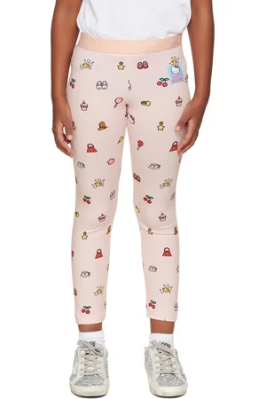 GCDS Kids Pink Hello Kitty Edition Leggings