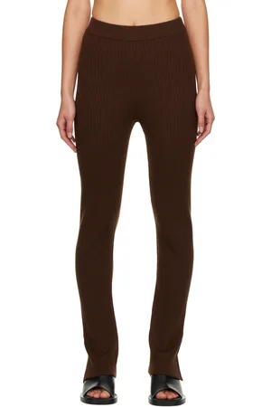 STUDIO NICHOLSON Brown Aldo Leggings