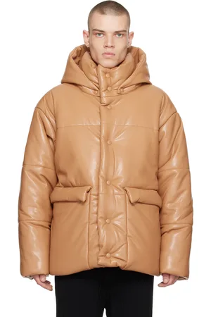 Nanushka Hide Vegan Leather Puffer Jacket