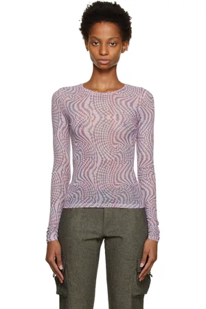 OUR LEGACY Pink Super Slim Long Sleeve T-Shirt