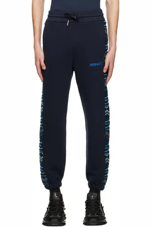 Missoni Navy Drawstring Lounge Pants