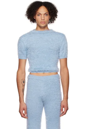 Chet Lo SSENSE Exclusive Blue Mammoth Sweater