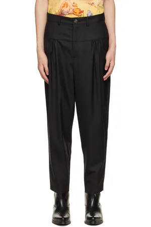 Molly Goddard Gray Peggy Trousers