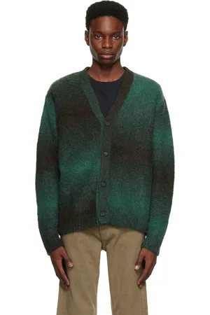 WOOYOUNGMI Green Gradient Cardigan