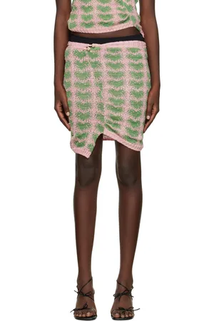 Gabe Gordon Green & Pink Heart Miniskirt