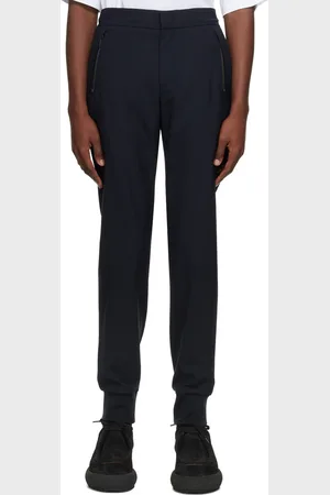 WOOYOUNGMI Navy Zip Pocket Trousers
