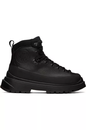 Canada Goose Black Journey Lace-Up Boots