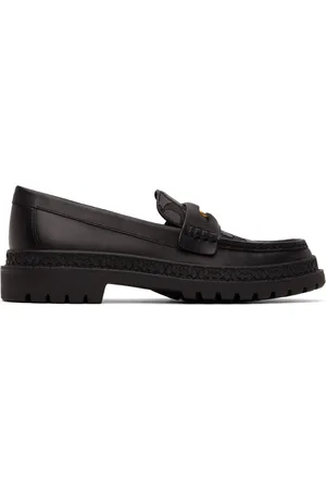 Coach Black Coin Loafers