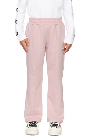Golden Goose Kids Pink Star Glitter Lounge Pants