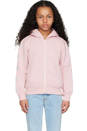 Golden Goose Kids Pink Star Hoodie