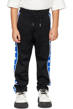 Marni Kids Black Tape Lounge Pants