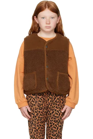 Daily Brat Kids Fuzzy Block Vest
