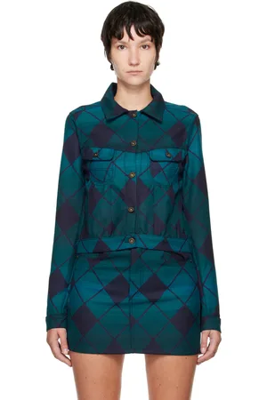 Ahluwalia Blue Woolmark Prize Edition Jacket
